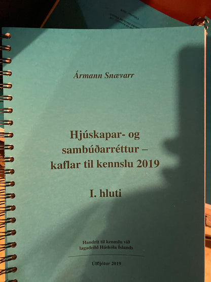 Hjúskapar- og sambúðarréttur - fjölrit
