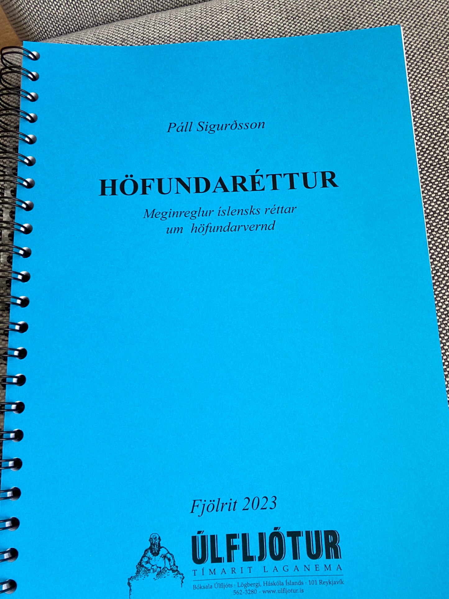 Höfundaréttur - fjölrit