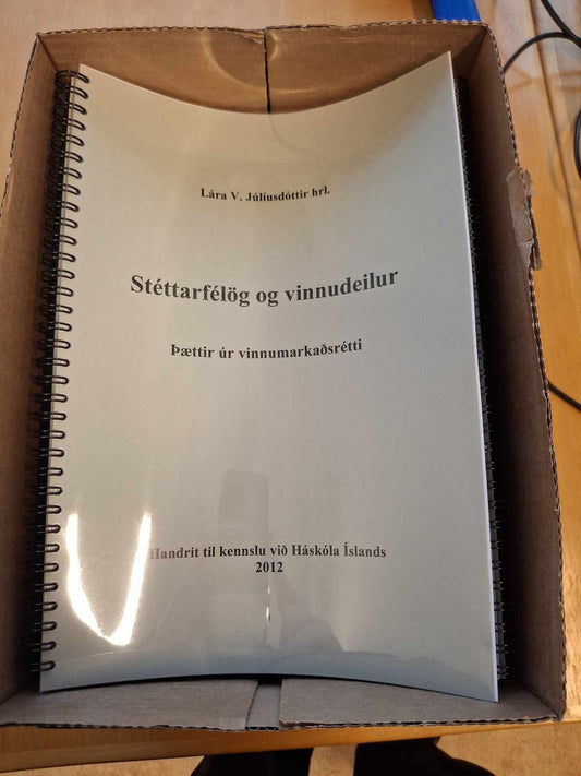 Stéttafélög og vinnudeilur